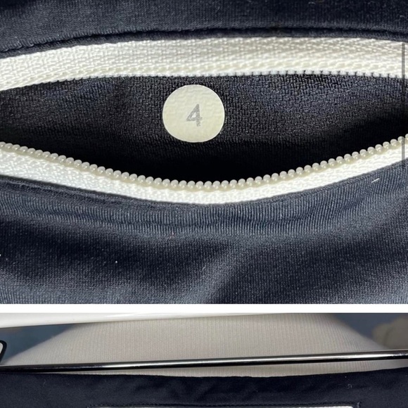 Lululemon speed up shorts 2.5” inseam - black with white polka dots - Picture 4 of 8